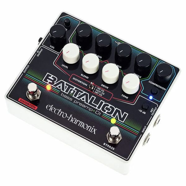 Electro-harmonix Battalion Bass preamp and DI