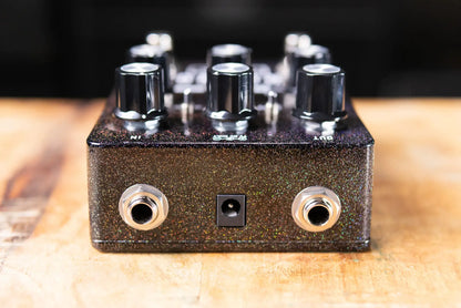 Electronic Audio Experiments Longsword Overdrive Effect Pedal - Black Sparkle - Used