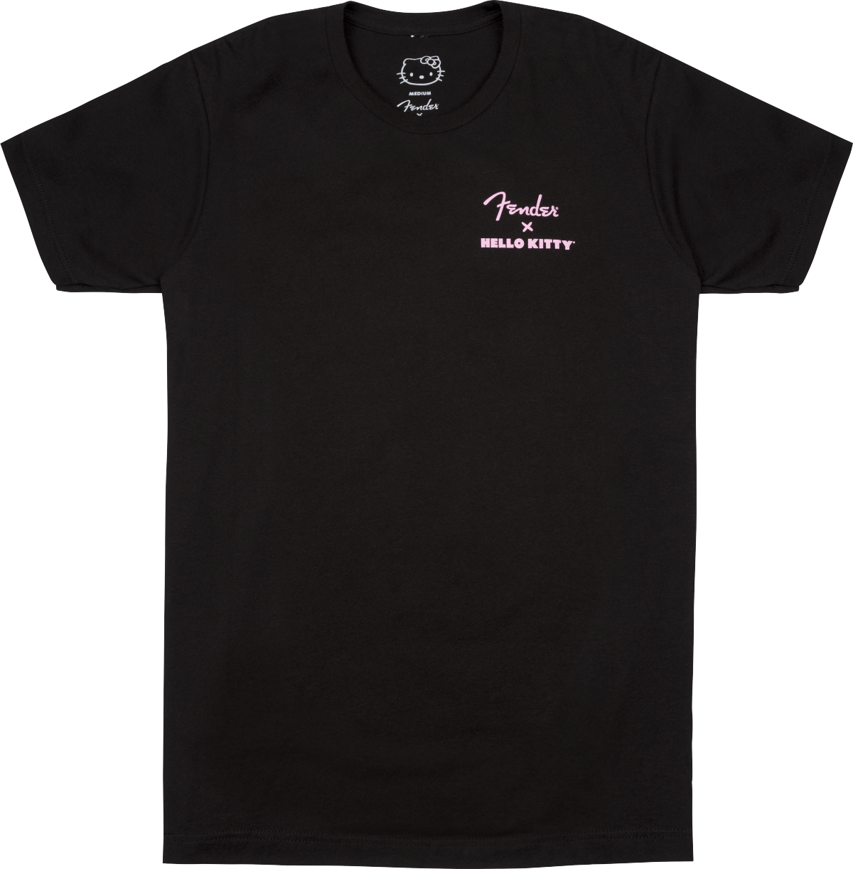 Fender x Hello Kitty Back Logo Tee - Black - S