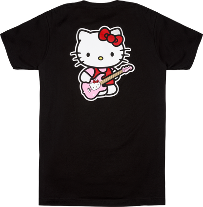 Fender x Hello Kitty Back Logo Tee - Black - S
