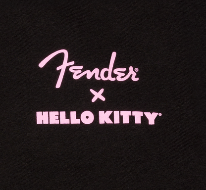 Fender x Hello Kitty Back Logo Tee - Black - S