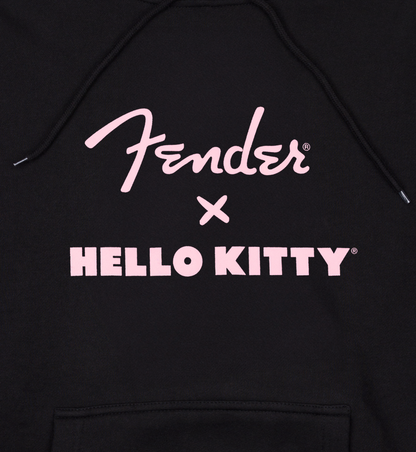 Embargo 11 12 Fender x Hello Kitty Logo Hoodie Black S 6717e8a77c977