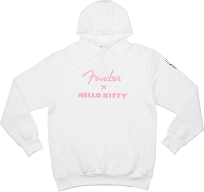 Fender x Hello Kitty Logo Hoodie - White - XL