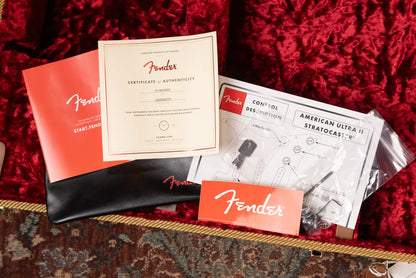 Fender American Ultra Luxe '50s Telecaster Electric Guitar - Butterscotch Blonde with Deluxe Hardshell Case