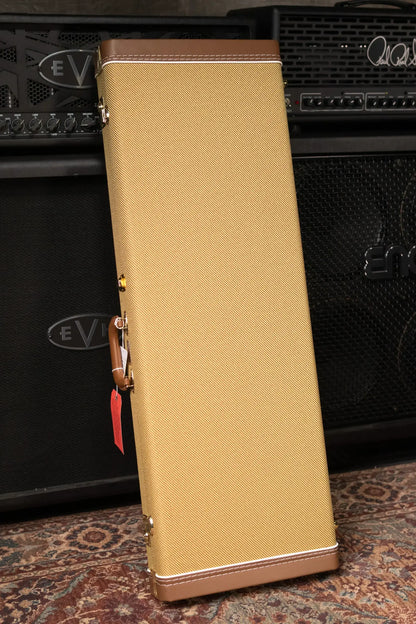 Fender American Ultra Luxe '50s Telecaster Electric Guitar - Butterscotch Blonde with Deluxe Hardshell Case