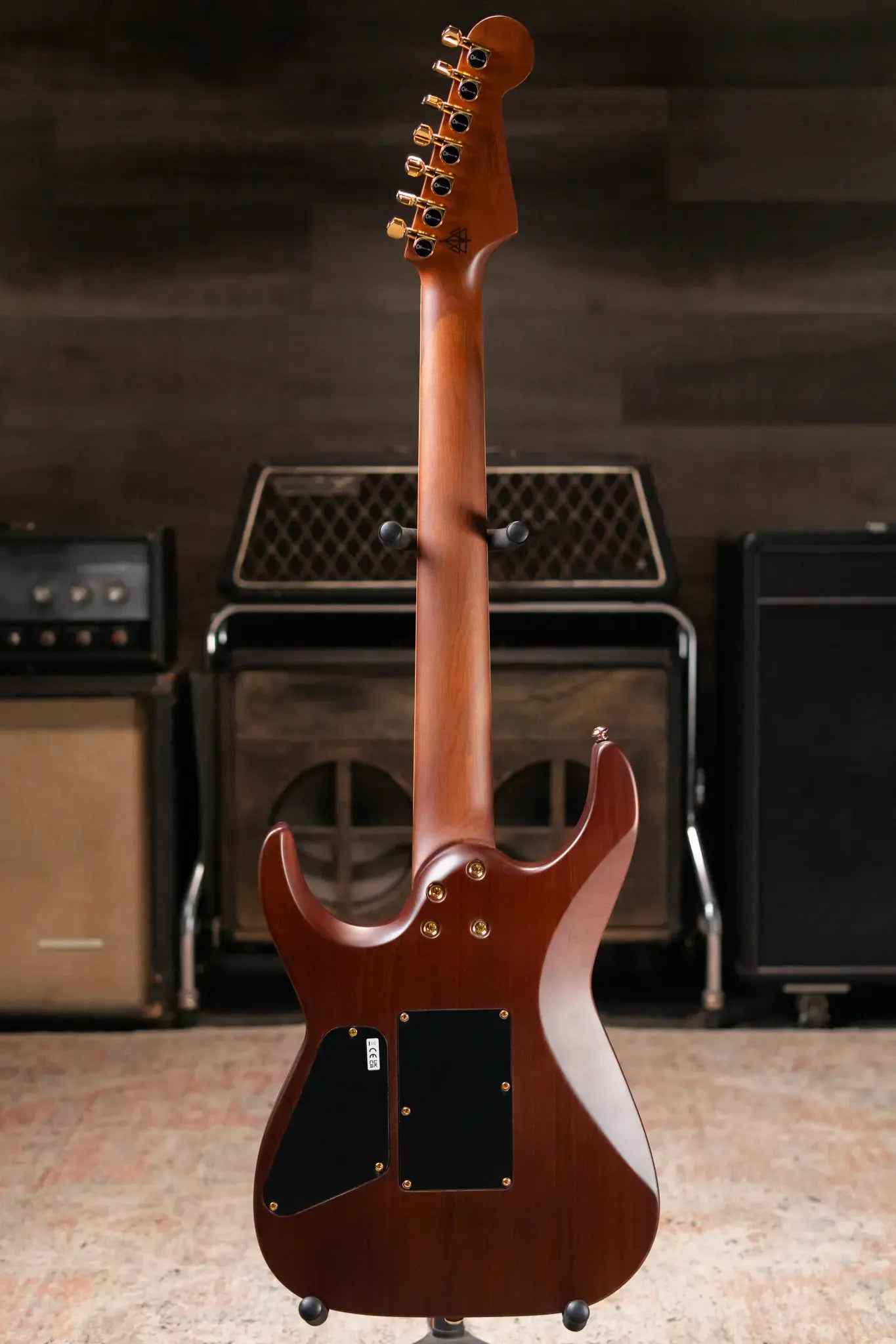 Charvel Angel Vivaldi "Betty" DK24-7 - Natural Flame Maple Top with Gig Bag