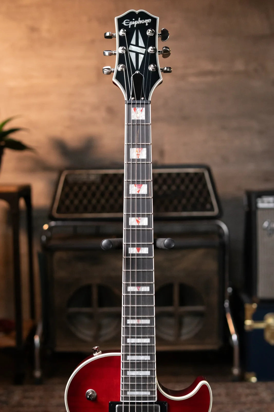 Epiphone Les Paul Prophecy Electric - Aged Bengal Tiger Burst with Gig Bag