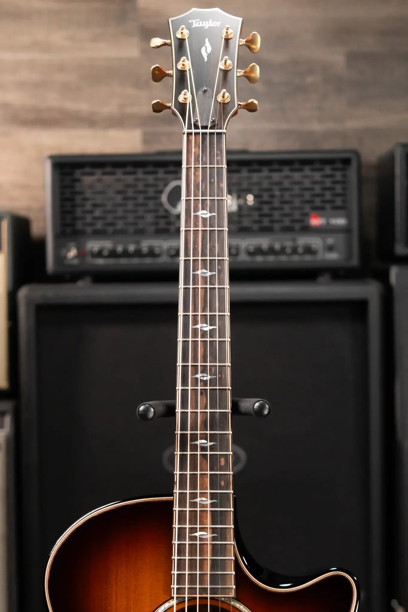 Taylor Next Generation Builder's Edition 814ce Grand Auditorium Acoustic/Electric Guitar - Shaded Edgeburst with Hardshell Case