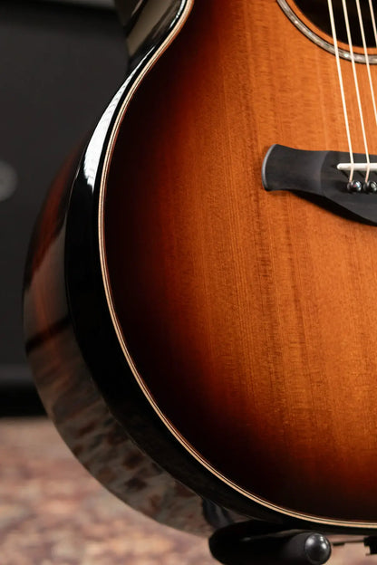 Taylor Next Generation Builder's Edition 814ce Grand Auditorium Acoustic/Electric Guitar - Shaded Edgeburst with Hardshell Case