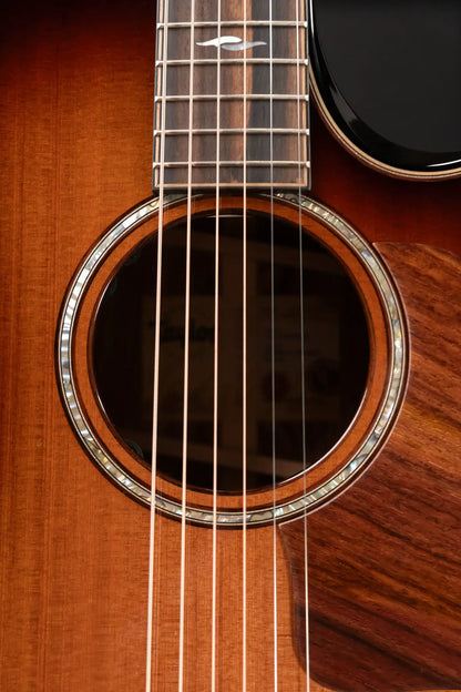 Taylor Next Generation Builder's Edition 814ce Grand Auditorium Acoustic/Electric Guitar - Shaded Edgeburst with Hardshell Case