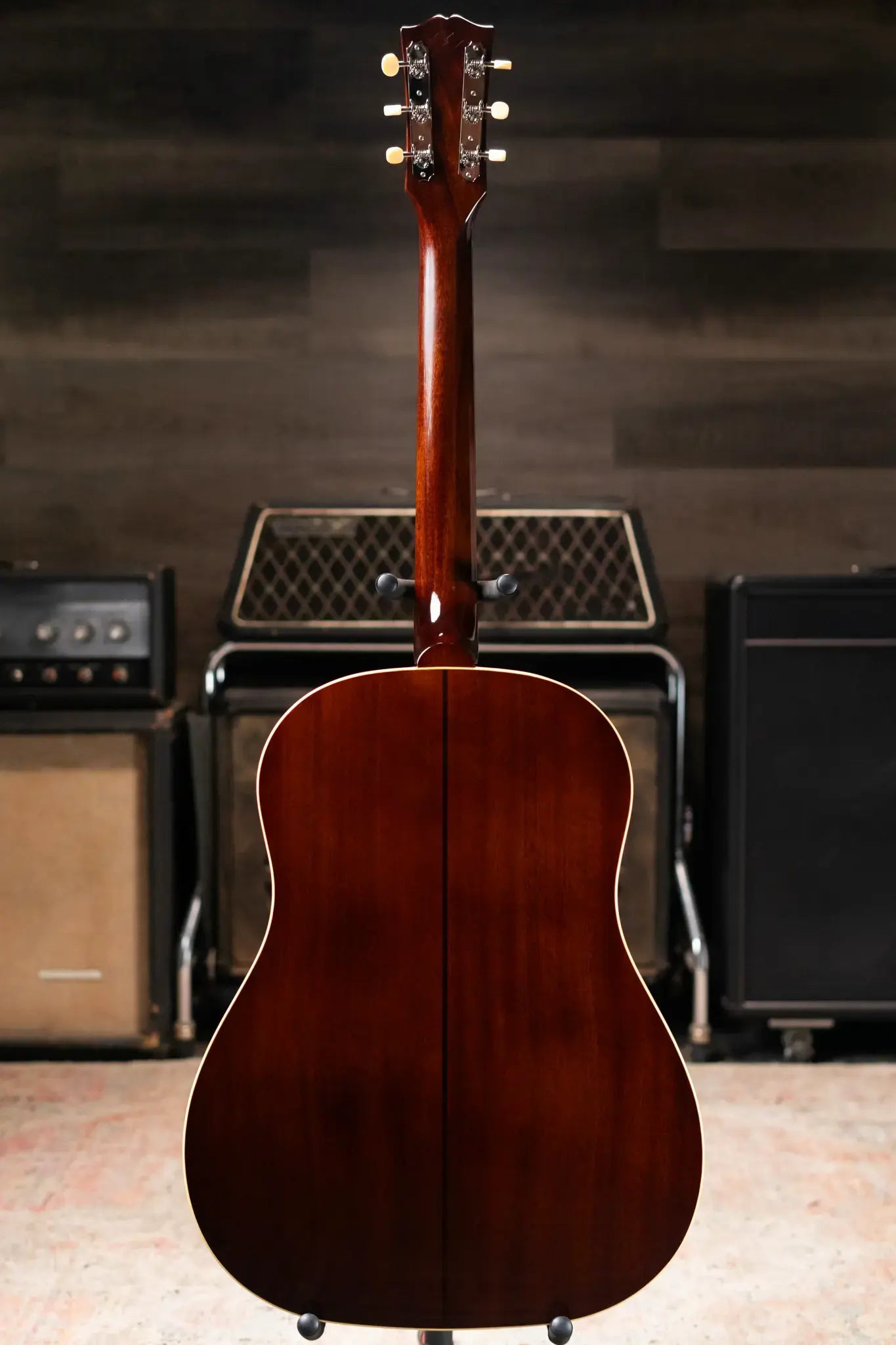 Epiphone 1942 Banner J-45 Reissue Acoustic/Electric Guitar - Vintage Sunburst with Hardshell Case