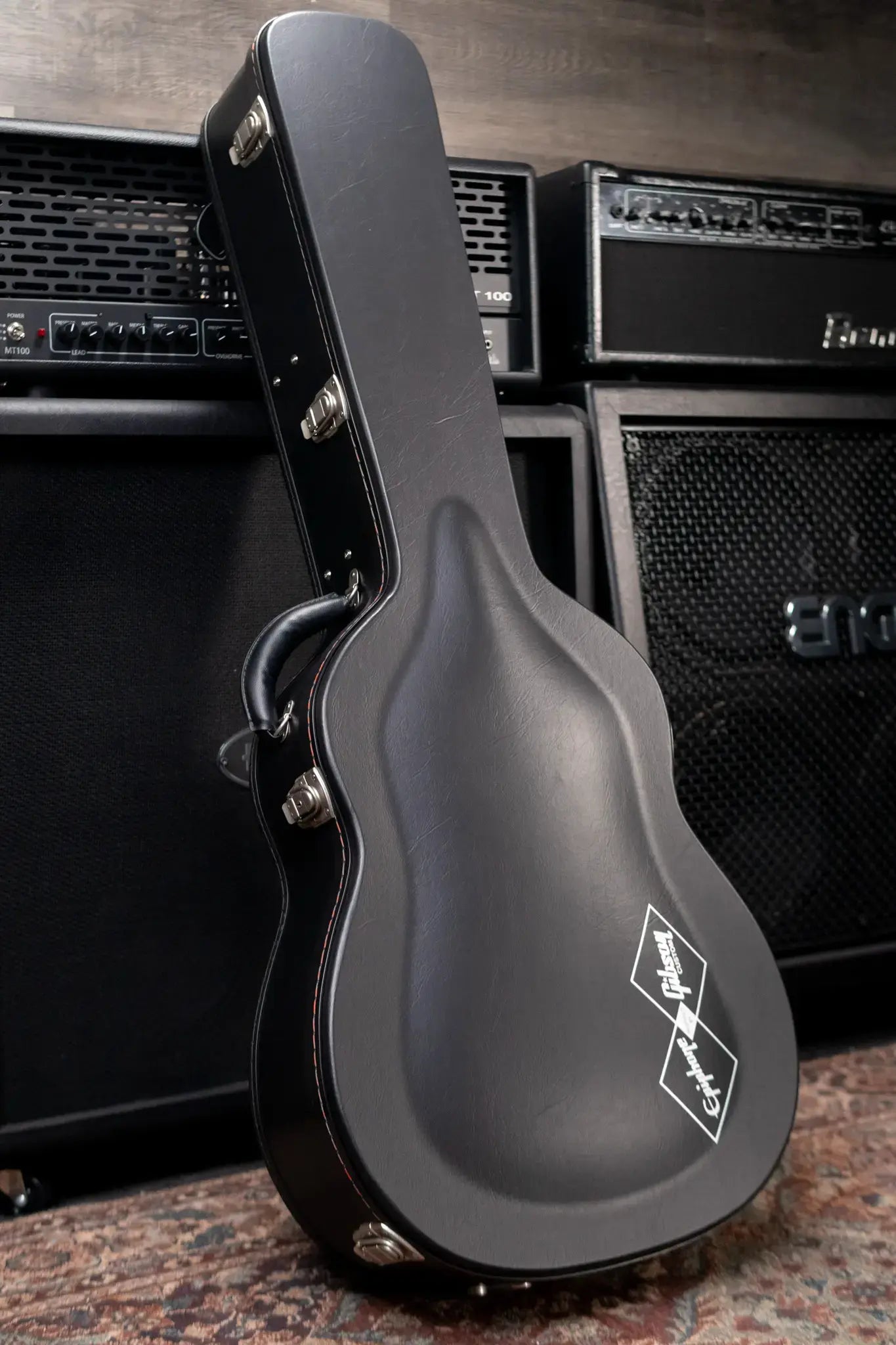 Epiphone 1942 Banner J-45 Reissue Acoustic/Electric Guitar - Vintage Sunburst with Hardshell Case