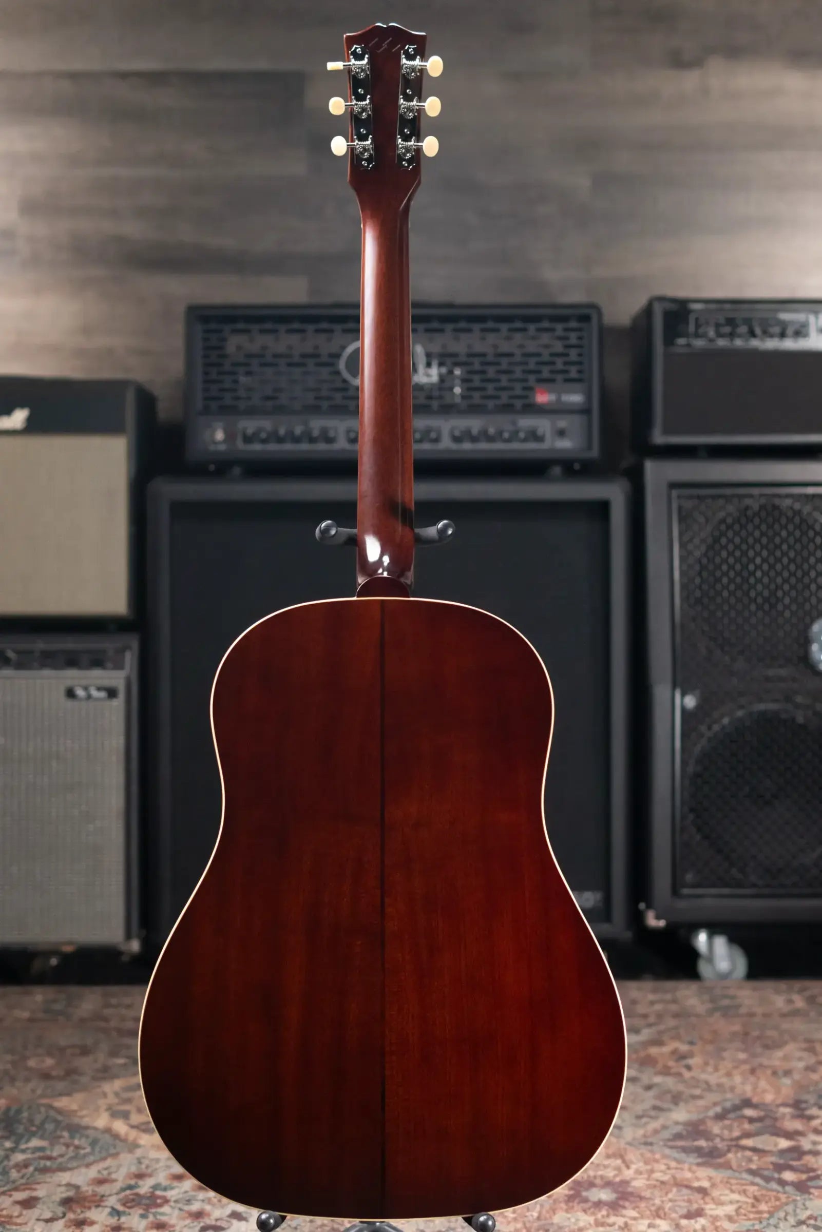 Epiphone 1942 Banner J-45 Reissue Acoustic/Electric Guitar - Vintage Sunburst with Hardshell Case