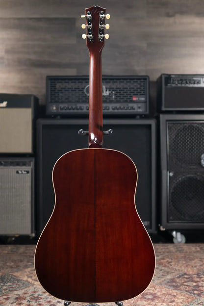 Epiphone 1942 Banner J-45 Reissue Acoustic/Electric Guitar - Vintage Sunburst with Hardshell Case