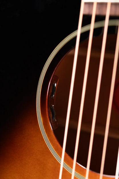 Epiphone 1942 Banner J-45 Reissue Acoustic/Electric Guitar - Vintage Sunburst with Hardshell Case