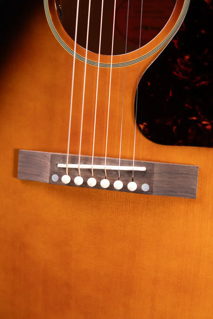 Epiphone 1942 Banner J-45 Reissue Acoustic/Electric Guitar - Vintage Sunburst with Hardshell Case