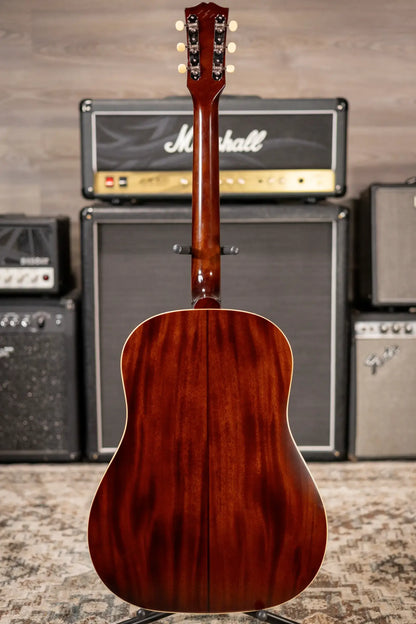 Epiphone 1942 Banner J-45 Reissue Acoustic/Electric Guitar - Vintage Sunburst with Hardshell Case