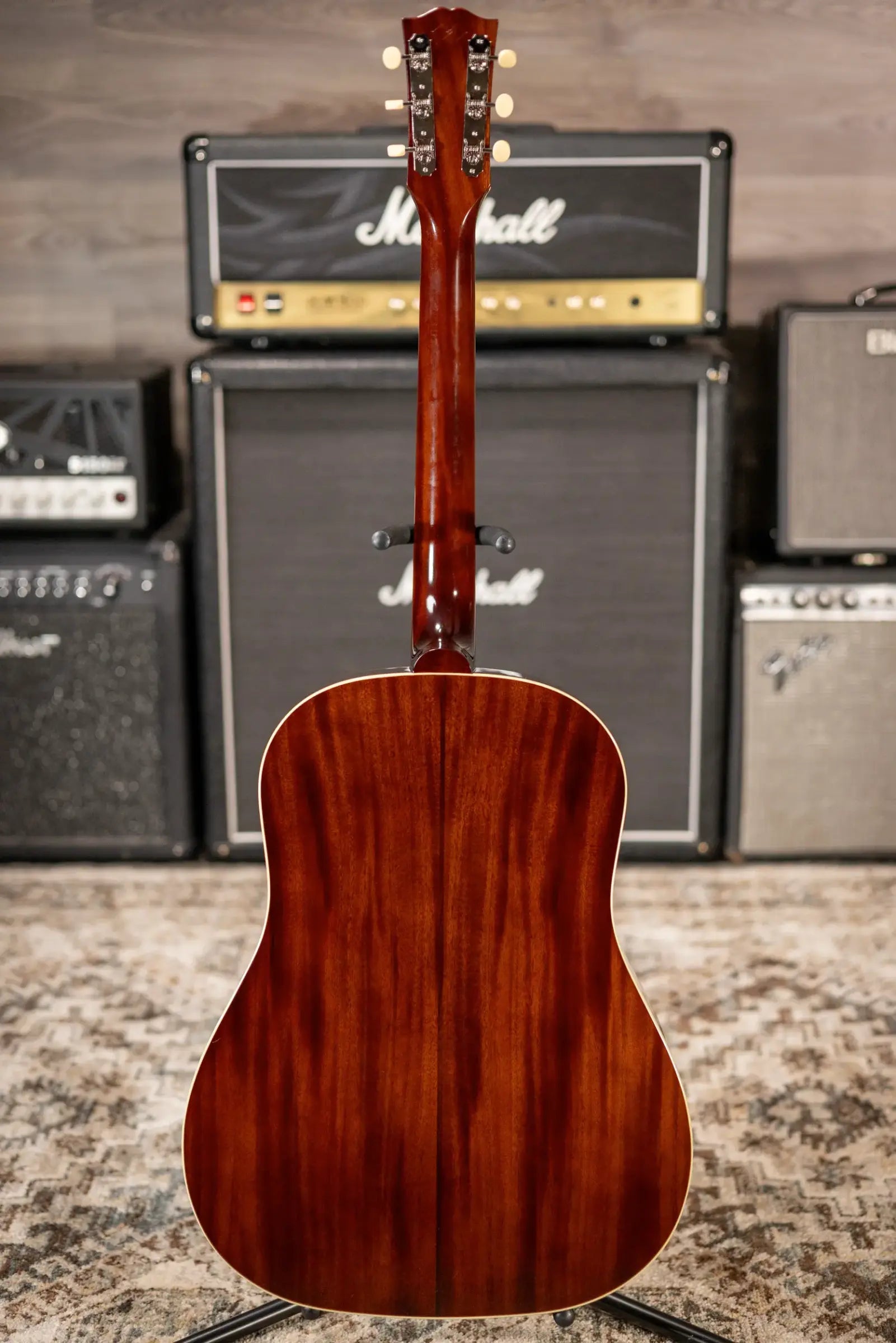 Epiphone 1942 Banner J-45 Reissue Acoustic-Electric Guitar - Vintage Sunburst with Hardshell Case