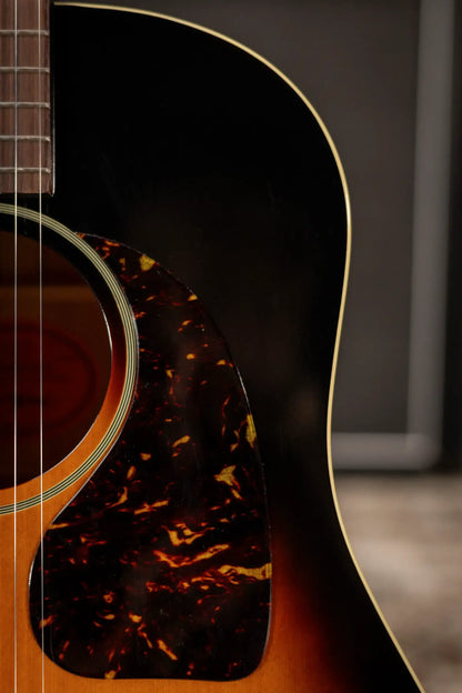 Epiphone 1942 Banner J-45 Reissue Acoustic-Electric Guitar - Vintage Sunburst with Hardshell Case
