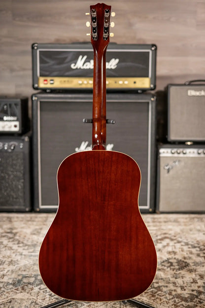 Epiphone 1942 Banner J-45 Reissue Acoustic-Electric Guitar - Vintage Sunburst with Hardshell Case