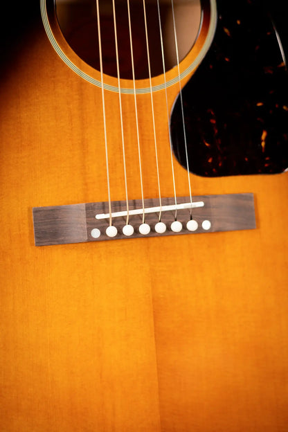 Epiphone 1942 Banner J-45 Reissue Acoustic-Electric Guitar - Vintage Sunburst with Hardshell Case