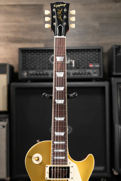 Epiphone 1957 Les Paul Goldtop Reissue Electric Guitar - Double Gold with Hardshell Case