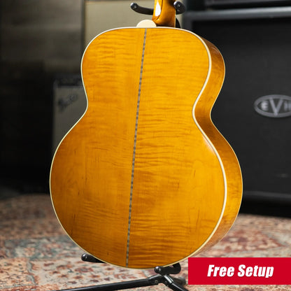 Epiphone 1957 SJ-200 Reissue Acoustic/Electric Guitar - Antique Natural with Hardshell Case