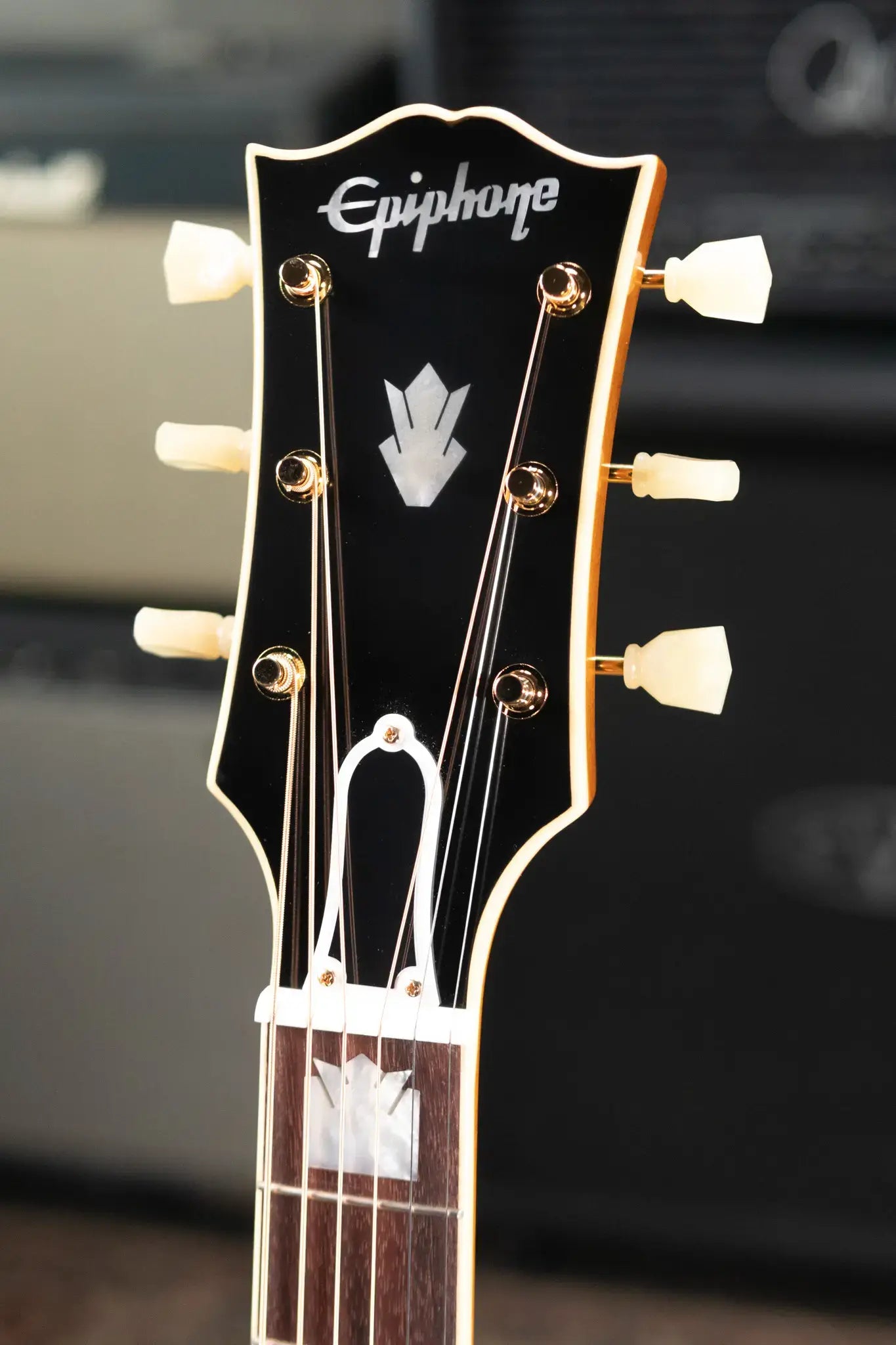 Epiphone 1957 SJ-200 Reissue Acoustic/Electric Guitar - Antique Natural with Hardshell Case