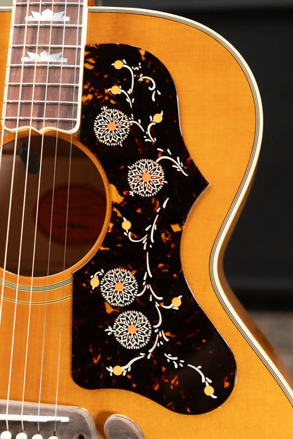 Epiphone 1957 SJ-200 Reissue Acoustic/Electric Guitar - Antique Natural with Hardshell Case