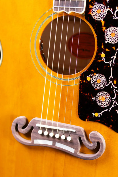 Epiphone 1957 SJ-200 Reissue Acoustic/Electric Guitar - Antique Natural with Hardshell Case