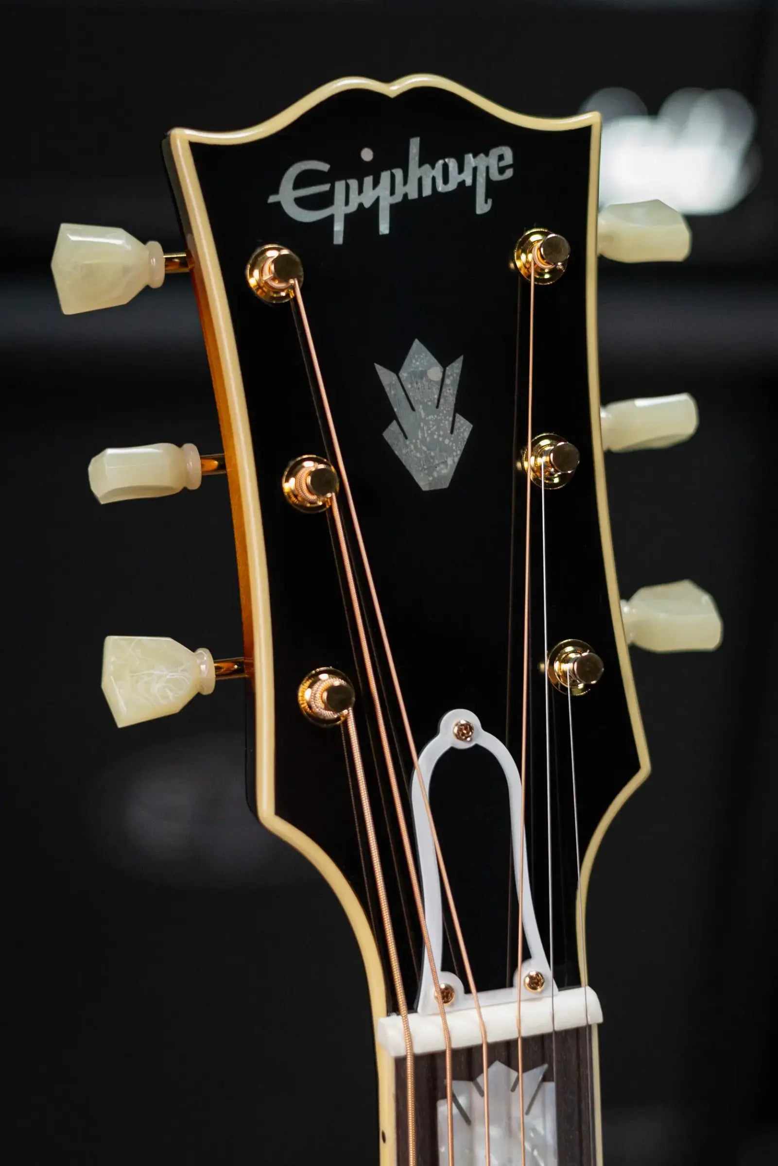 Epiphone 1957 SJ-200 Reissue Acoustic/Electric Guitar - Vintage Sunburst with Hardshell Case