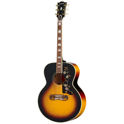 Epiphone 1957 SJ-200 Reissue Jumbo Acoustic/Electric Guitar - Vintage Sunburst with Hardshell Case
