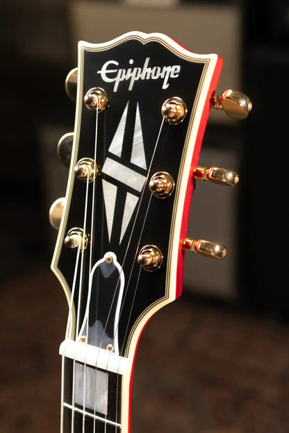 Epiphone 1959 ES-355 Semi-Hollow Electric Guitar - Cherry Red with Hardshell Case