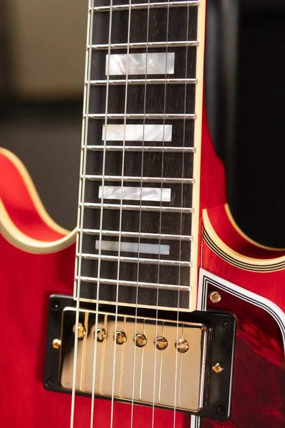 Epiphone 1959 ES-355 Semi-Hollow Electric Guitar - Cherry Red with Hardshell Case