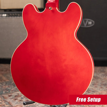 Epiphone 1959 ES-355 Semi-Hollow Electric Guitar - Cherry Red with Hardshell Case