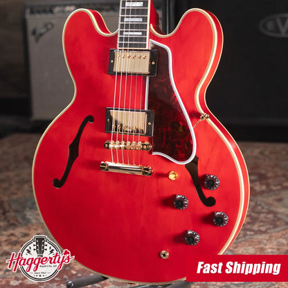 Epiphone 1959 ES-355 Semi-Hollow Electric Guitar - Cherry Red with Hardshell Case