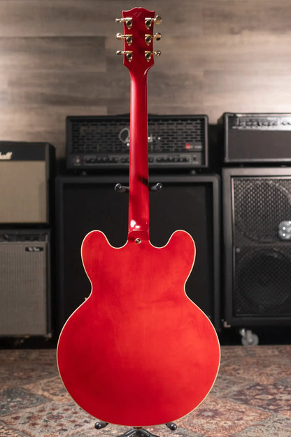 Epiphone 1959 ES-355 Semi-Hollow Electric Guitar - Cherry Red with Hardshell Case