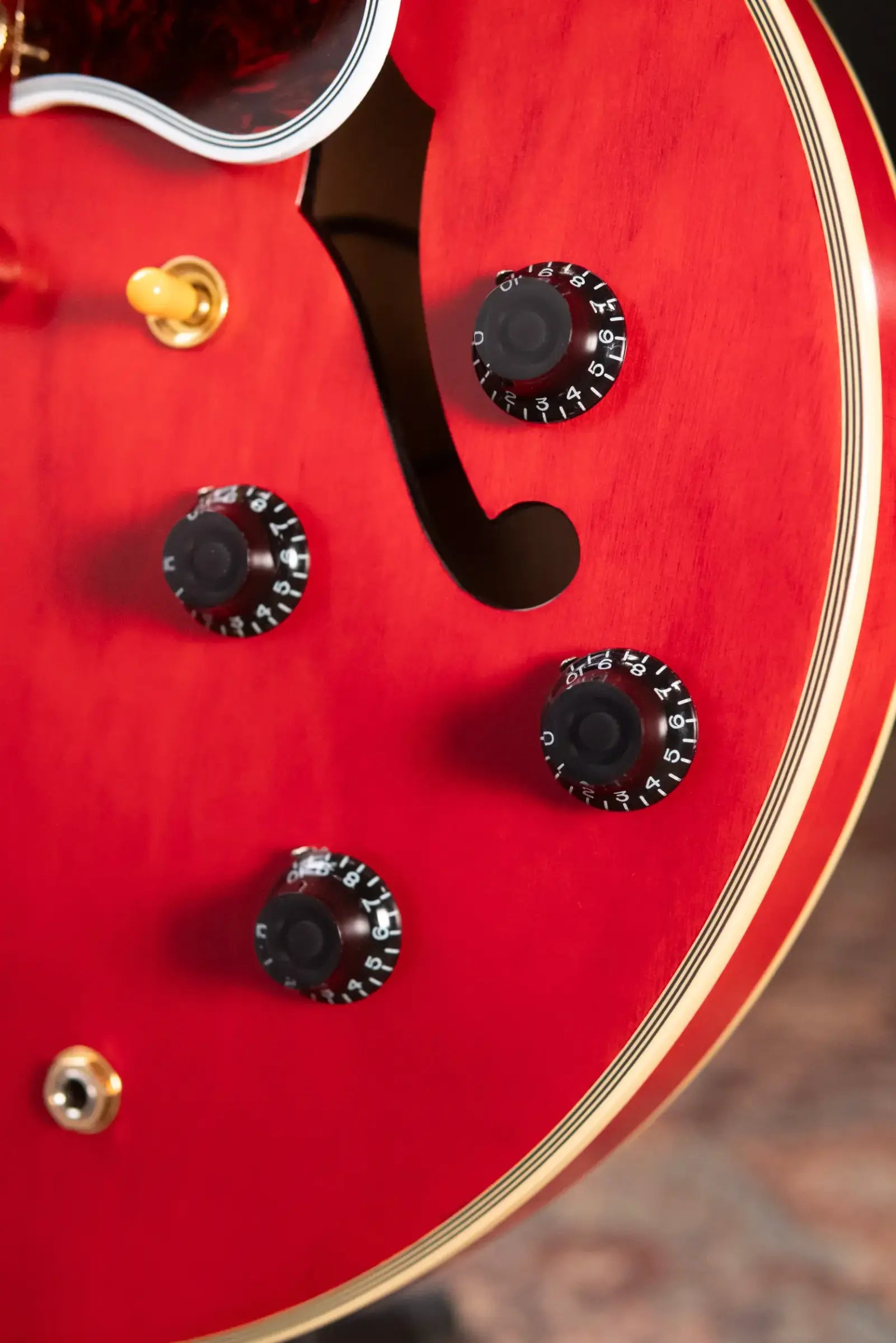 Epiphone 1959 ES-355 Semi-Hollow Electric Guitar - Cherry Red with Hardshell Case