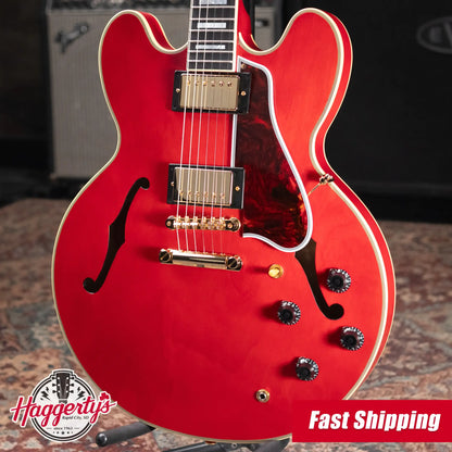 Epiphone 1959 ES-355 Semi-Hollow Electric Guitar - Cherry Red with Hardshell Case