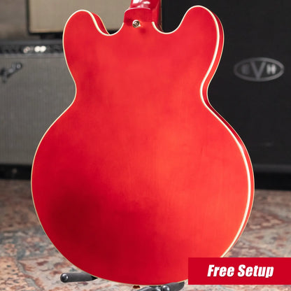 Epiphone 1959 ES-355 Semi-Hollow Electric Guitar - Cherry Red with Hardshell Case
