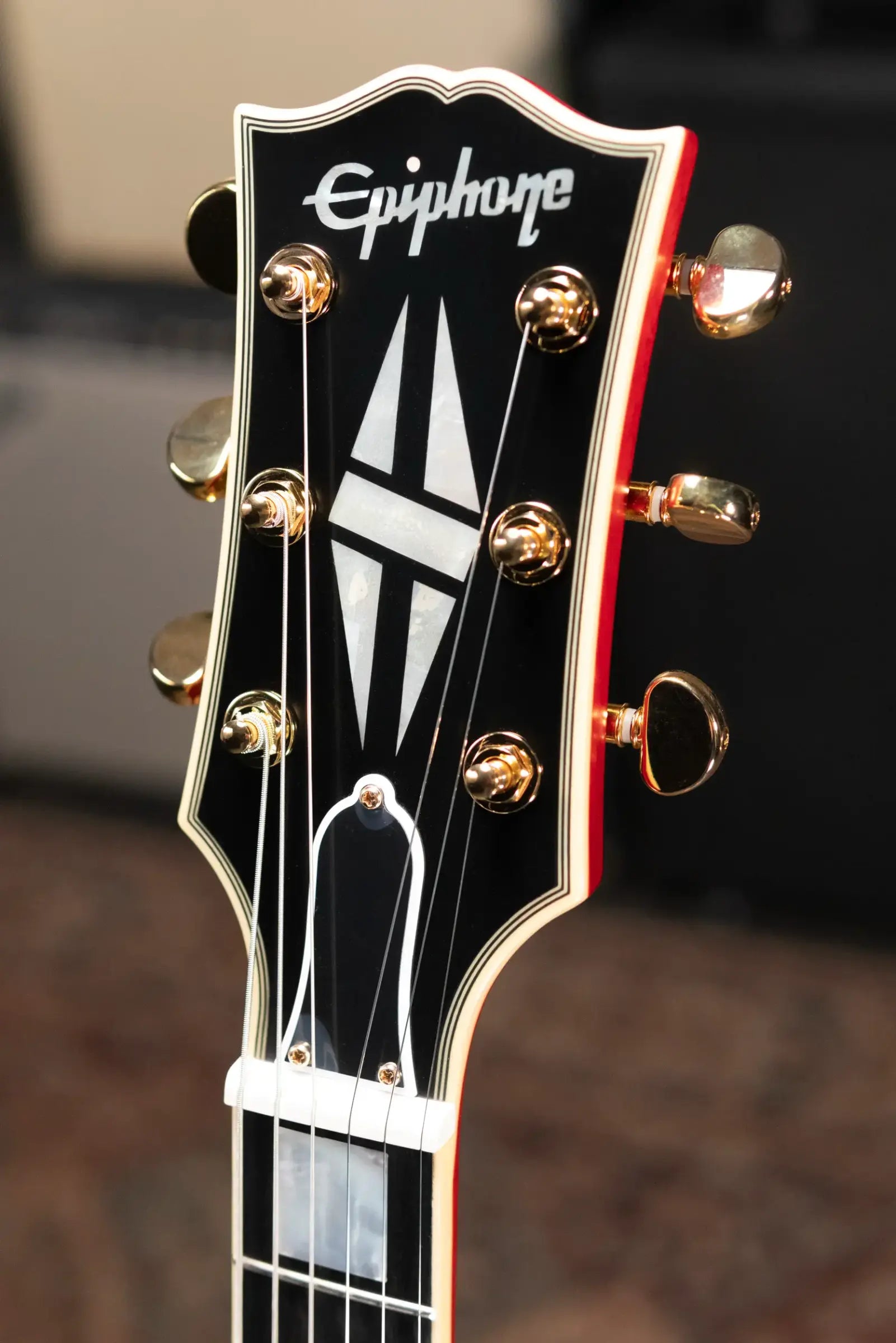 Epiphone 1959 ES-355 Semi-Hollow Electric Guitar - Cherry Red with Hardshell Case