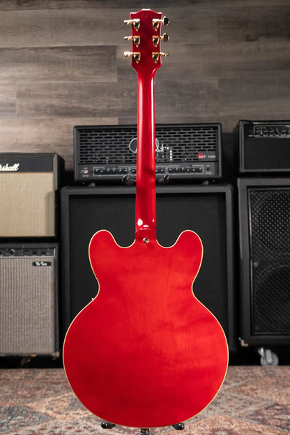 Epiphone 1959 ES-355 Semi-Hollow Electric Guitar - Cherry Red with Hardshell Case