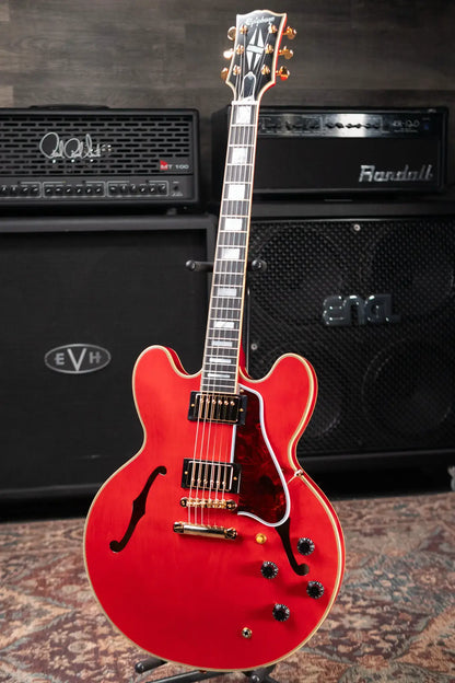 Epiphone 1959 ES-355 Semi-Hollow Electric Guitar - Cherry Red with Hardshell Case