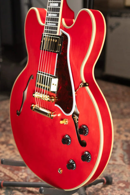 Epiphone 1959 ES-355 Semi-Hollow Electric Guitar - Cherry Red with Hardshell Case - Floor Model Demo