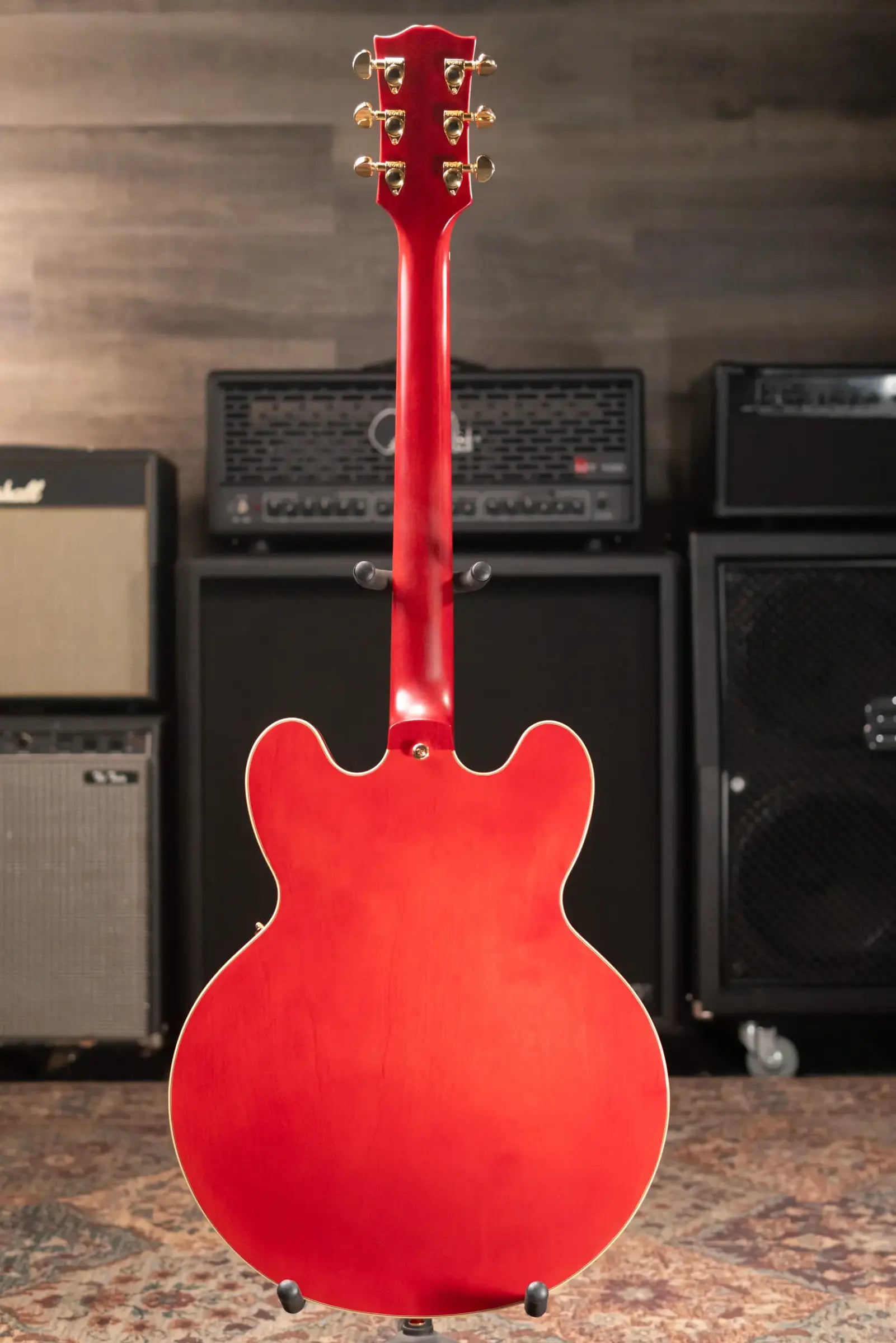 Epiphone 1959 ES-355 Semi-Hollow Electric Guitar - Cherry Red with Hardshell Case - Floor Model Demo