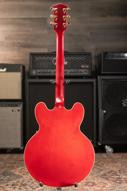 Epiphone 1959 ES-355 Semi-Hollow Electric Guitar - Cherry Red with Hardshell Case - Floor Model Demo