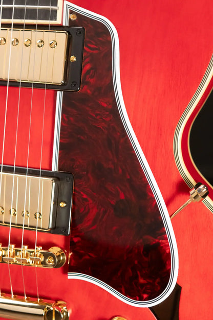 Epiphone 1959 ES-355 Semi-Hollow Electric Guitar - Cherry Red with Hardshell Case - Floor Model Demo