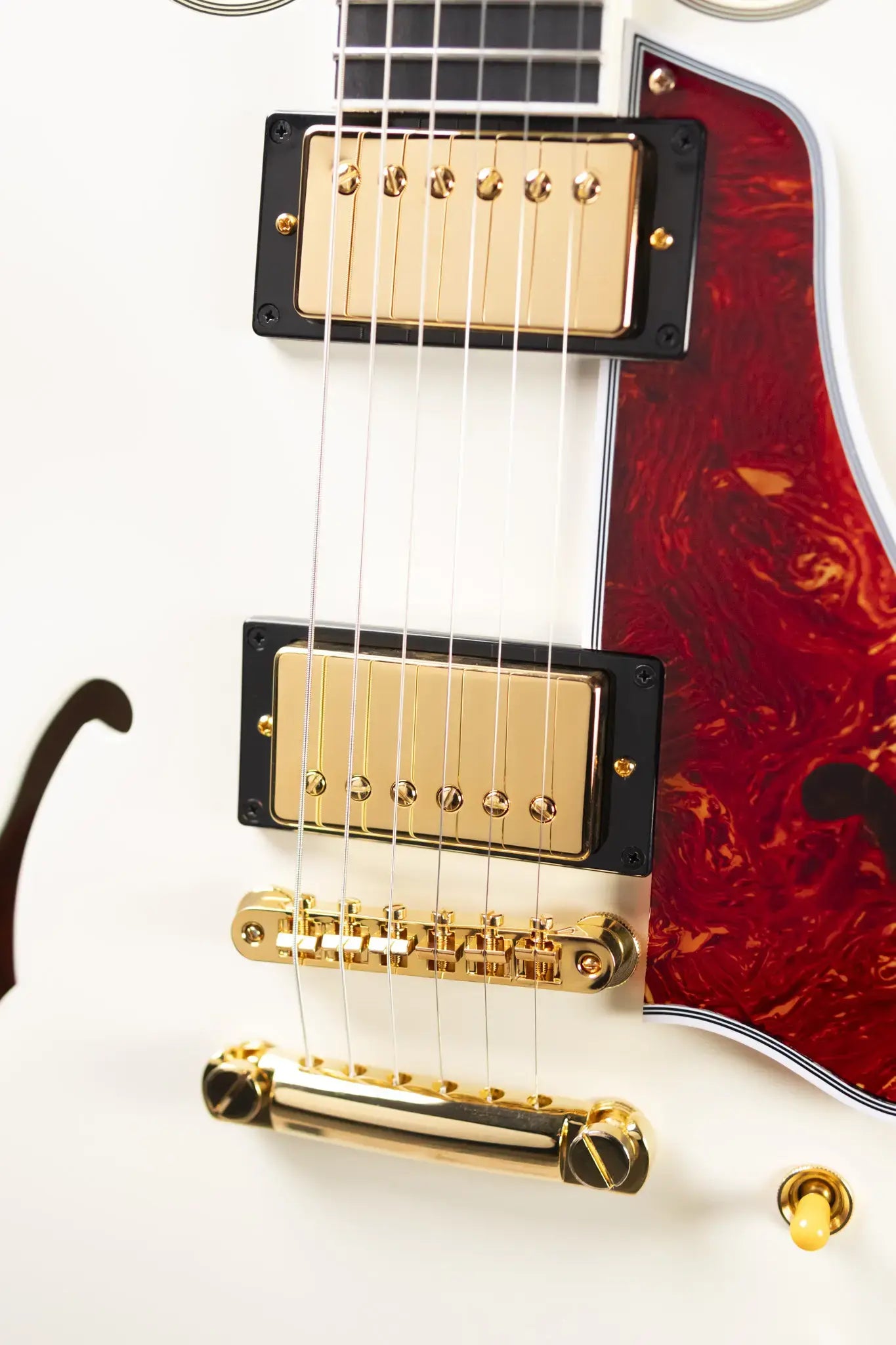 Epiphone 1959 ES-355 Semi-Hollow Electric Guitar - Classic White with Hardshell Case