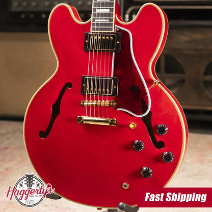 Epiphone 1959 ES-355 Semi-Hollow Electric Guitar - Cherry Red with Hardshell Case