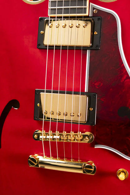 Epiphone 1959 ES-355 Semi-Hollow Electric Guitar - Cherry Red with Hardshell Case